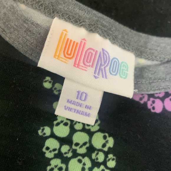 LulaRoe Kids Tunic - Halloween Size 10 - Picture 2 of 2